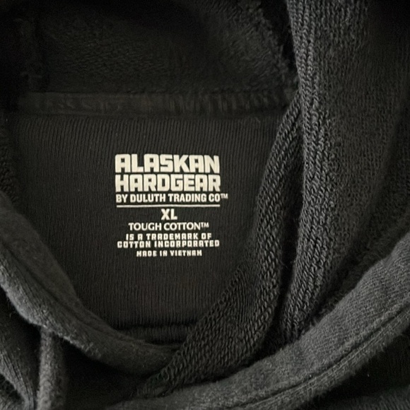 Black Hoodie & Sweat Pant Set. AKHG brand from Duluth. - Picture 3 of 6